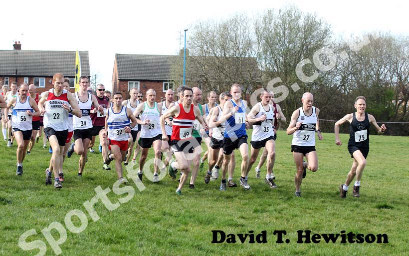 Start of the North East Veteran Championships.